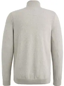 Cast Iron Half zip collar cotton mix