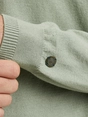Cast Iron Half zip collar cotton stretch