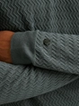 Cast Iron Half zip collar ecovero