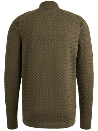 Cast Iron Half zip collar ecovero