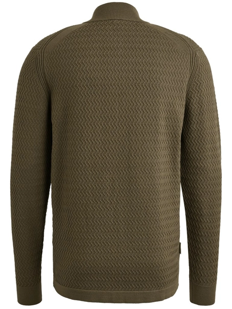 Cast Iron Half zip collar ecovero