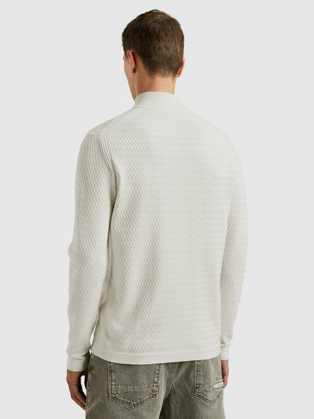 Cast Iron Half zip collar ecovero