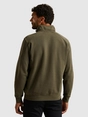 Cast Iron Half zip collar regular fit halfzi