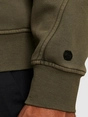 Cast Iron Half zip collar regular fit halfzi