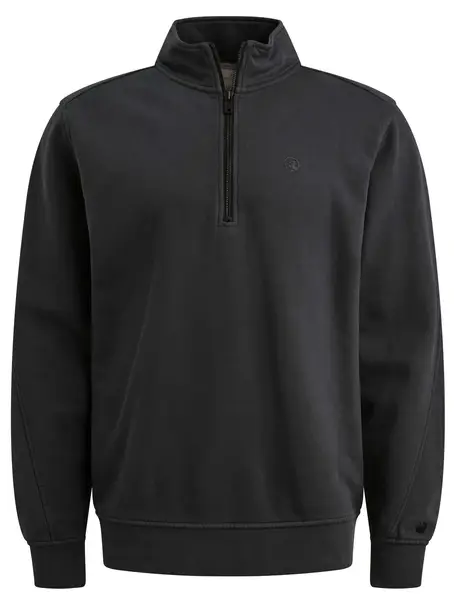 Cast Iron Half zip collar regular fit halfzi