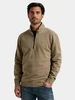 Cast Iron Half zip collar regular fit peache