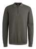 Cast Iron Long sleeve polo cotton modal