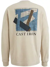 Cast Iron Long sleeve r-neck regular fit pop