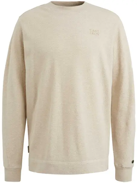 Cast Iron Long sleeve r-neck regular fit pop
