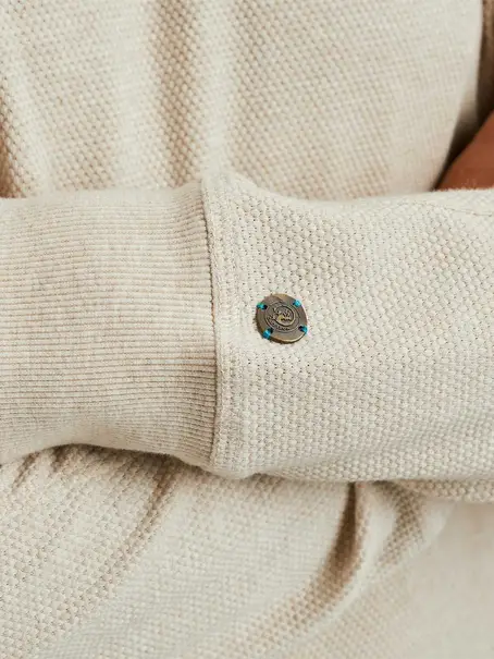 Cast Iron Long sleeve r-neck regular fit pop