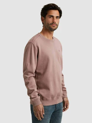 Cast Iron Long sleeve r-neck regular fit twi