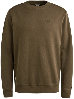 Cast Iron Long sleeve r-neck regular fit twi