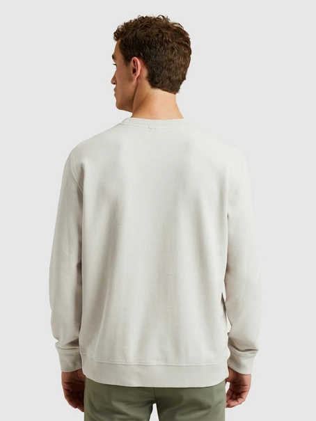 Cast Iron Long sleeve r-neck regular fit twi