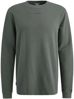 Cast Iron Long sleeve r-neck regular fit waf