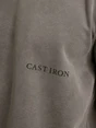 Cast Iron Long sleeve r-neck relaxed fit swe