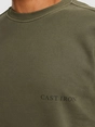 Cast Iron Long sleeve r-neck relaxed fit swe