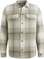 Cast Iron Long Sleeve Shirt Check weave YD