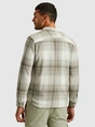 Cast Iron Long Sleeve Shirt Check weave YD