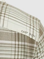 Cast Iron Long Sleeve Shirt Check weave YD