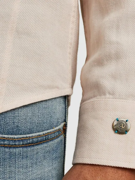 Cast Iron Long Sleeve Shirt Co Li YD Twill