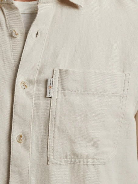 Cast Iron Long Sleeve Shirt Co Li YD Twill