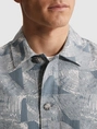 Cast Iron Long sleeve shirt Jacquard double