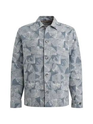 Cast Iron Long sleeve shirt Jacquard double