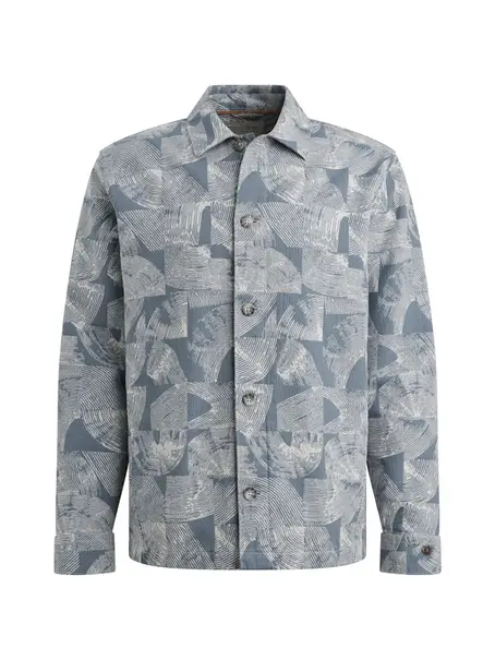 Cast Iron Long sleeve shirt Jacquard double