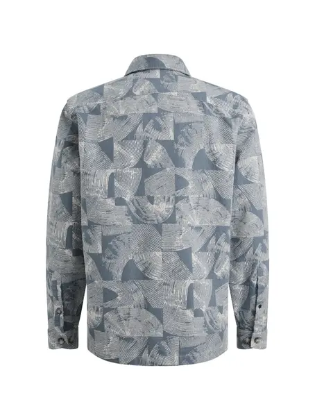 Cast Iron Long sleeve shirt Jacquard double