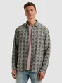 Cast Iron LONG SLEEVE SHIRT Jacquard mid lay