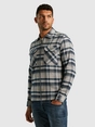 Cast Iron Long Sleeve Shirt Mouline check br