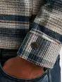 Cast Iron Long Sleeve Shirt Mouline check br