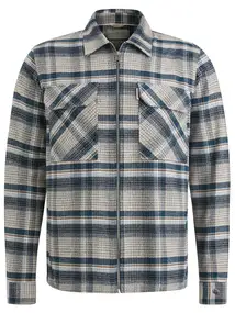 Cast Iron Long Sleeve Shirt Mouline check br
