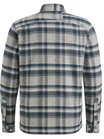 Cast Iron Long Sleeve Shirt Mouline check br