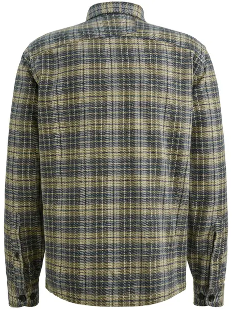 Cast Iron LONG SLEEVE SHIRT Mouline check br