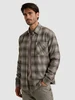 Cast Iron LONG SLEEVE SHIRT Mouline Check