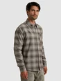 Cast Iron LONG SLEEVE SHIRT Mouline Check