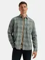 Cast Iron LONG SLEEVE SHIRT Mouline Check
