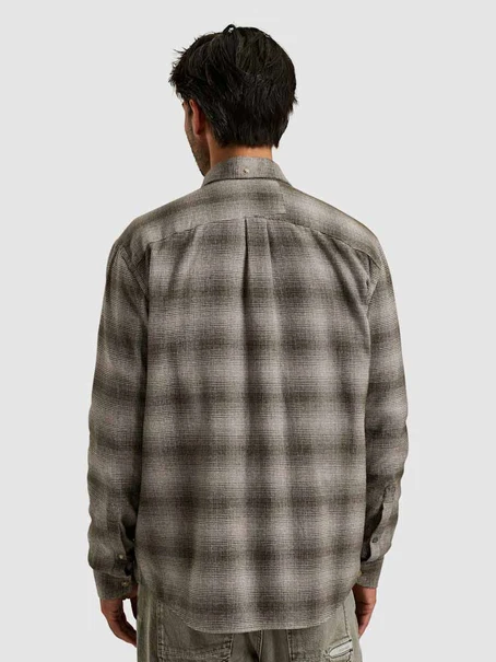 Cast Iron LONG SLEEVE SHIRT Mouline Check
