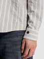 Cast Iron LONG SLEEVE SHIRT Oxford Stripe wi