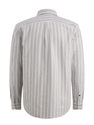 Cast Iron LONG SLEEVE SHIRT Oxford Stripe wi