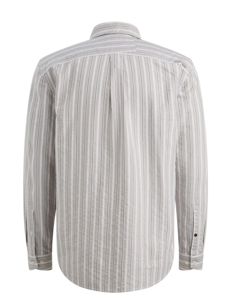 Cast Iron LONG SLEEVE SHIRT Oxford Stripe wi