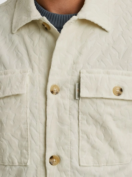 Cast Iron LONG SLEEVE SHIRT Ribcord Tonal pr