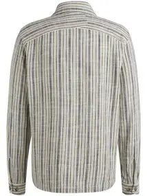 Cast Iron Long Sleeve Shirt Slub Twill strip