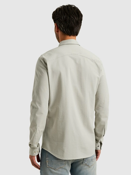 Cast Iron Long Sleeve Shirt Tec Dobby Jersey