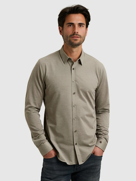Cast Iron LONG SLEEVE SHIRT Tec Jersey Light