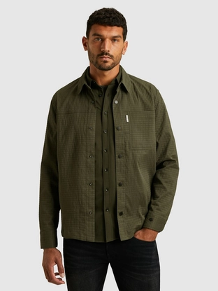 Cast Iron LONG SLEEVE SHIRT Tech Block struc