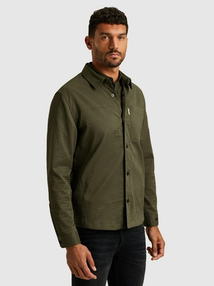 Cast Iron LONG SLEEVE SHIRT Tech Block struc