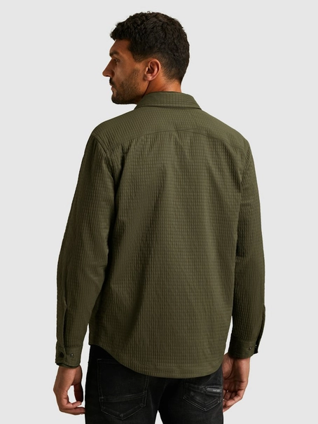 Cast Iron LONG SLEEVE SHIRT Tech Block struc