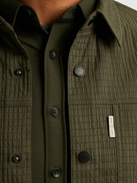 Cast Iron LONG SLEEVE SHIRT Tech Block struc